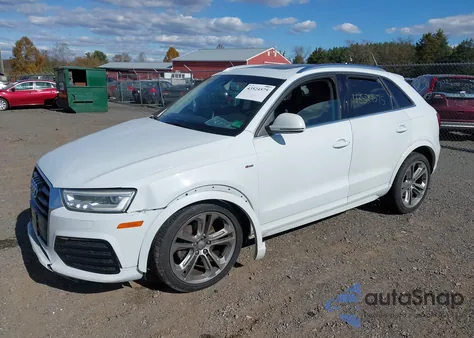 2016 Audi Q3 2.0T Premium Plus from USA, damaged, VIN WA1GFCFS0GR005870